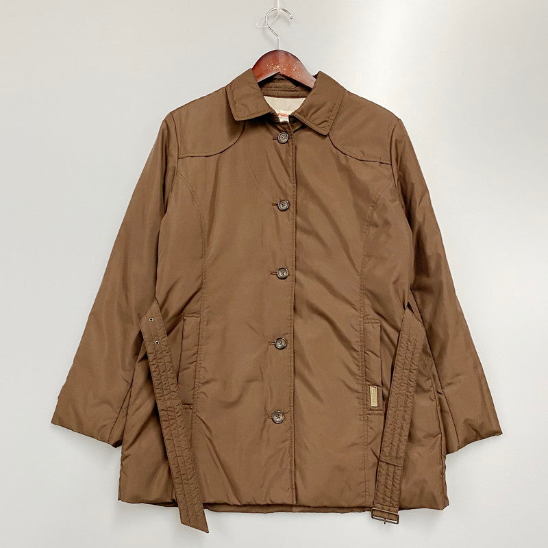 【中古品】【メンズ】 中綿ジャケット アウター 古着 146-240408-mk-25-izu サイズ：L カラー：ブラウン 万代Net店