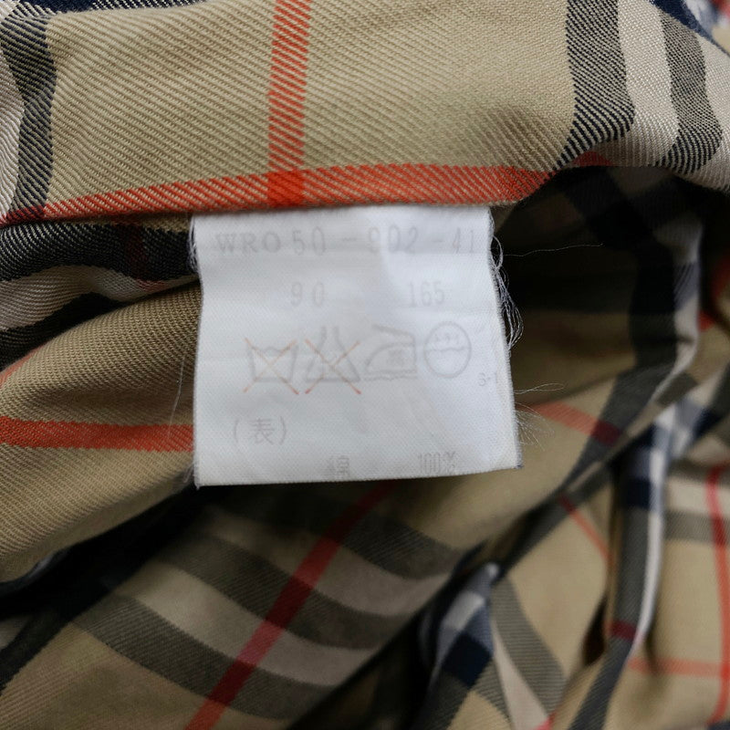 【中古品】【メンズ】 BURBERRY バーバリー ステンカラーコート アウター 141-240409-mk-23-izu カラー：ベージュ 万代Net店