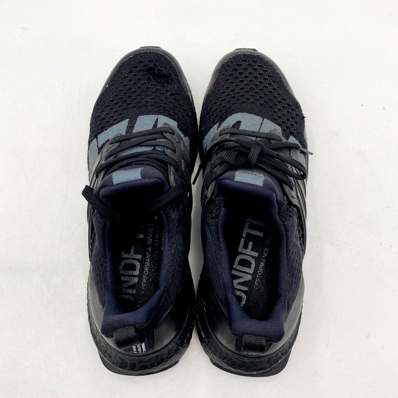 【中古品】【メンズ】 adidas アディダス × UNDEFEATED アンディフィーテッド コラボ ウルトラブースト スニーカー シューズ 靴 162-230329-mk-69-izu サイズ：27cm カラー：ブラック 万代Net店