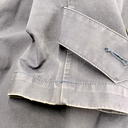 【中古品】【メンズ】 LONG COAT ゴム引きコート ジャケット アウター 141-230805-ay-02-izu サイズ：38 カラー：ネイビー 万代Net店