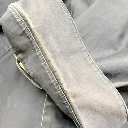 【中古品】【メンズ】 LONG COAT ゴム引きコート ジャケット アウター 141-230805-ay-02-izu サイズ：38 カラー：ネイビー 万代Net店