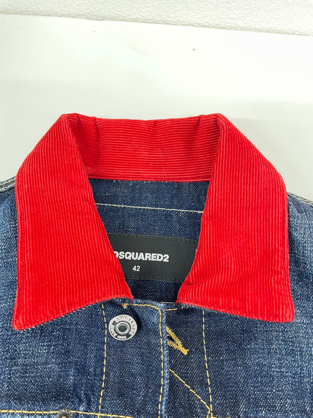 【中古品】【メンズ】 DSQUARED2 ディースクエアード 21SS DAN JEAN JACKET S74AM1185 S30214 デニムジャケット アウター 141-250212-IM-04-yok サイズ：42 カラー：ブルー 万代Net店