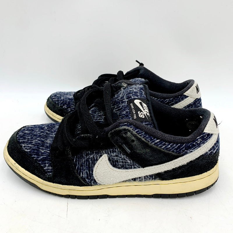 【現状渡し品】【メンズ】 NIKE ナイキ DUNK LOW PRO WARMTH 685174-005 ダンク ロウ プロ スニーカー シューズ 靴 160-231130-ay-39-izu サイズ：26.5cm カラー：ネイビー系 万代Net店