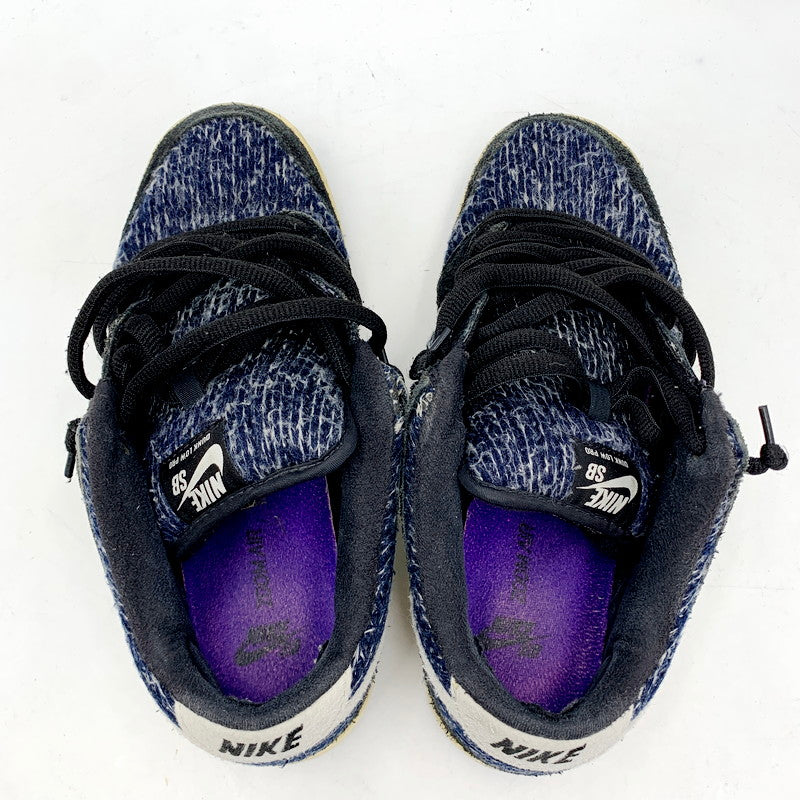 【現状渡し品】【メンズ】 NIKE ナイキ DUNK LOW PRO WARMTH 685174-005 ダンク ロウ プロ スニーカー シューズ 靴 160-231130-ay-39-izu サイズ：26.5cm カラー：ネイビー系 万代Net店