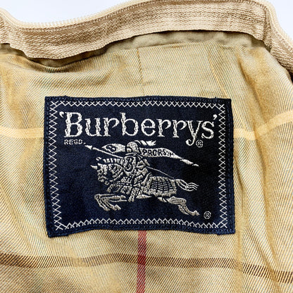 【中古品】【メンズ】 Burberrys バーバリーズ ライナー付きステンカラーコート ロングコート ジャケット アウター 141-240607-ay-18-izu サイズ：下記参照 カラー：ベージュ 万代Net店