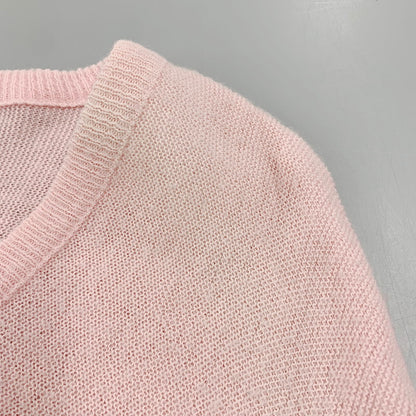 【中古品】【メンズ】  IZOD LACOSTE 90’S Knit Sweater USA製 アイゾッド ラコステ ニット セーター トップス 146-240412-ay-06-izu サイズ：M カラー：ピンク 万代Net店