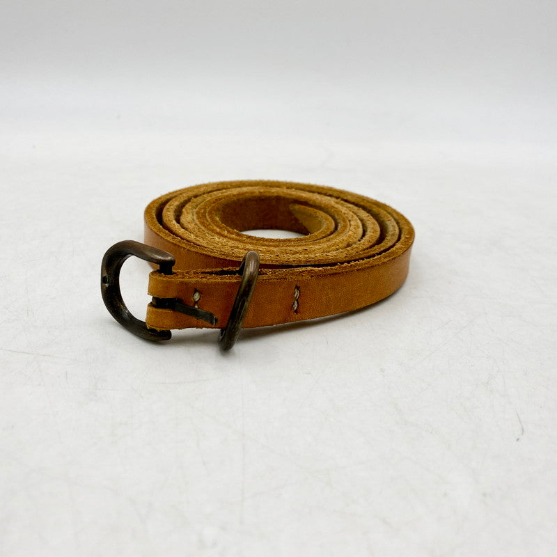 【中古品】【メンズ】 Hender Scheme エンダースキーマ LEATHER BELT 細レザーベルト 小物 205-240713-mk-10-izu カラー：ブラウン 万代Net店