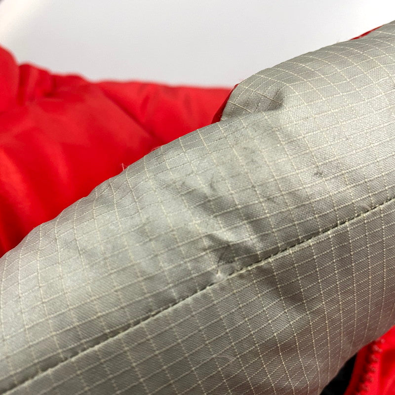 【中古品】【メンズ】 FIRST DOWN ファーストダウン 6FT-900 ビッグサイズ ダウンジャケット アウター 長袖 144-250419-ma-10-izu サイズ：S カラー：RED 万代Net店