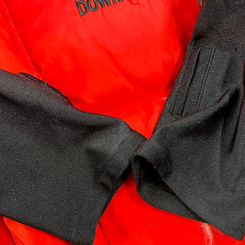 【中古品】【メンズ】 FIRST DOWN ファーストダウン 6FT-900 ビッグサイズ ダウンジャケット アウター 長袖 144-250419-ma-10-izu サイズ：S カラー：RED 万代Net店