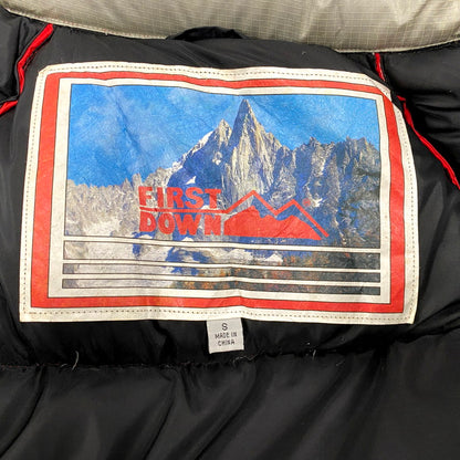 【中古品】【メンズ】 FIRST DOWN ファーストダウン 6FT-900 ビッグサイズ ダウンジャケット アウター 長袖 144-250419-ma-10-izu サイズ：S カラー：RED 万代Net店