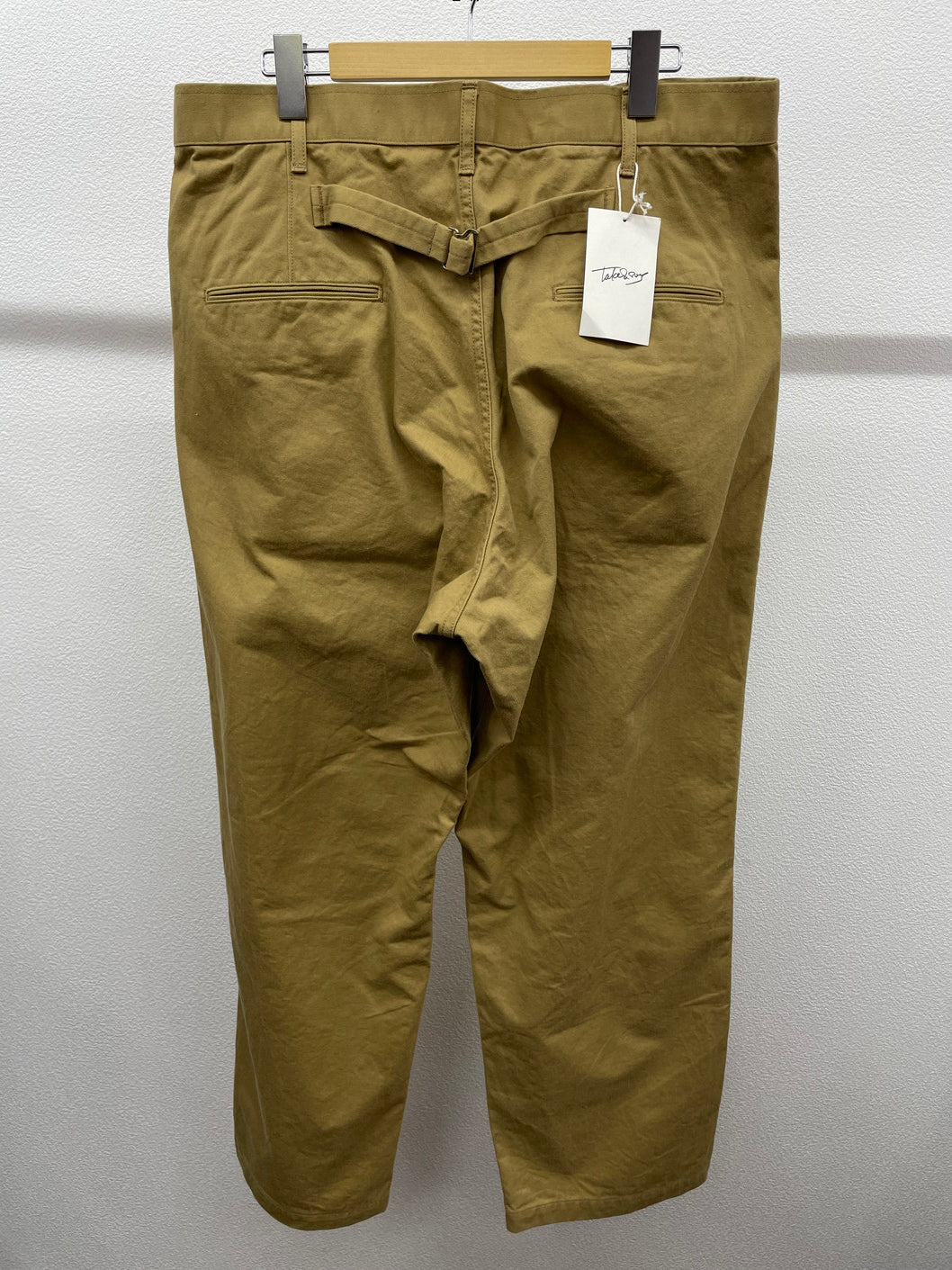 【中古品】【メンズ】  TAKE&SONS  AUTHENTIC OFFICER’S KHAKI パンツ 156-250116-NK-11-yok サイズ：4 カラー：ベージュ系 万代Net店