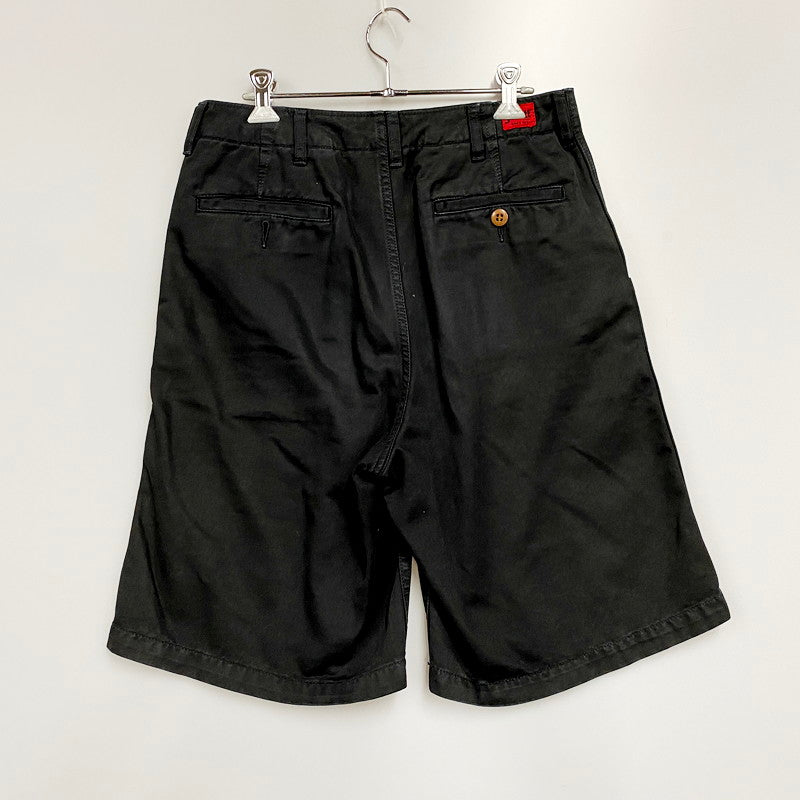 【中古品】【メンズ】 schott ショット Lot.5670 ハーフパンツ ショート ショーツ ズボン ボトムス 156-240709-ay-34-izu サイズ：28 カラー：ブラック 万代Net店