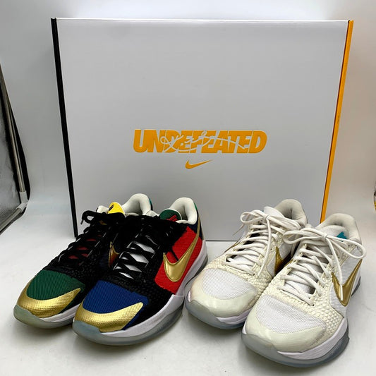 【中古品】【メンズ】 NIKE ナイキ × UNDEFEATED アンディフィーテッド KOBE 5 PROTRO UNDFTD-PACK バスケットボール コービー 5 プロトロ スニーカー シューズ 靴 160-240219-mk-23-izu サイズ：27cm カラー：WHAT IF PACK 万代Net店