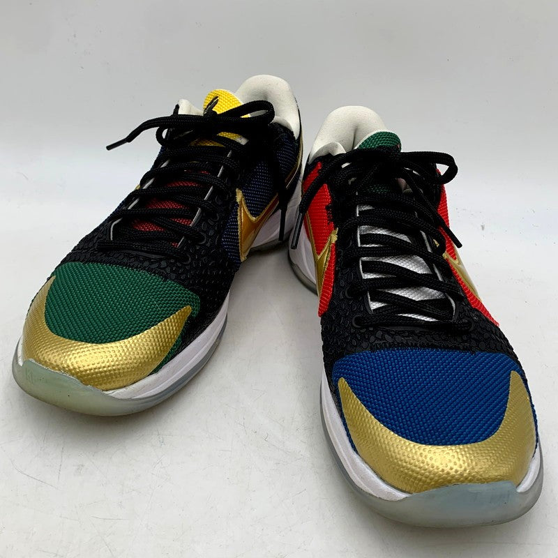 【中古品】【メンズ】 NIKE ナイキ × UNDEFEATED アンディフィーテッド KOBE 5 PROTRO UNDFTD-PACK バスケットボール コービー 5 プロトロ スニーカー シューズ 靴 160-240219-mk-23-izu サイズ：27cm カラー：WHAT IF PACK 万代Net店