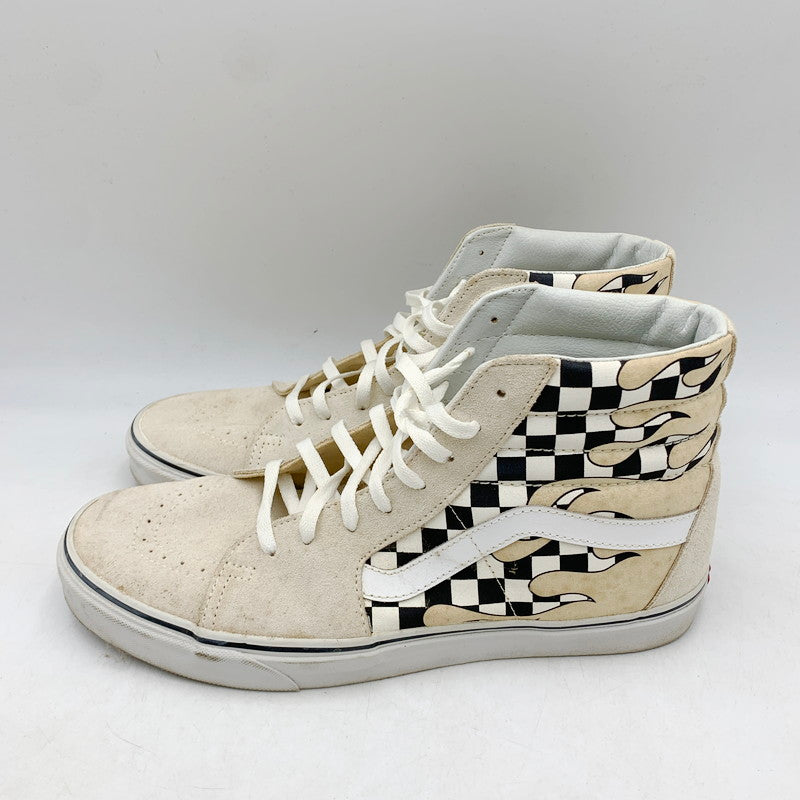 【中古品】【メンズ】 VANS バンズ 500714 ハイカットスニーカー シューズ 靴 163-240502-mk-43-izu サイズ：31cm カラー：ベージュ 万代Net店