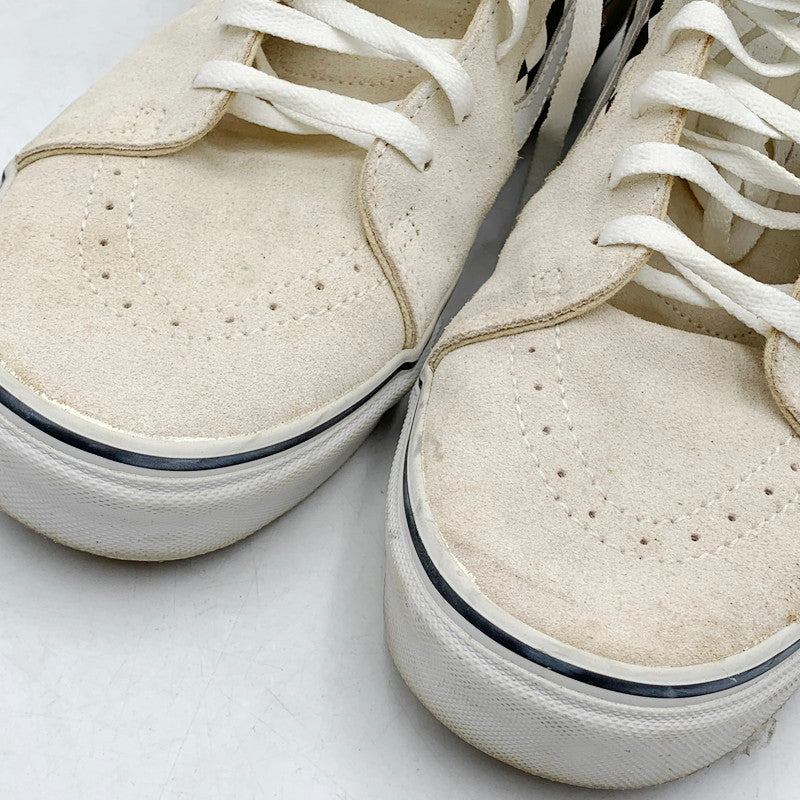 【中古品】【メンズ】 VANS バンズ 500714 ハイカットスニーカー シューズ 靴 163-240502-mk-43-izu サイズ：31cm カラー：ベージュ 万代Net店