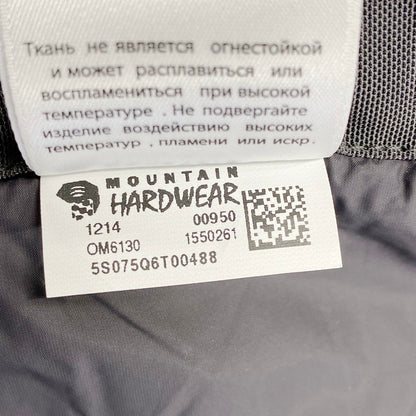 【中古品】【メンズ】  MOUNTAIN HARDWEAR OM6130 マウンテンハードウェア クエーサーインシュレーテッドジャケット マウンテンジャケット アウター 144-240415-ay-05-izu サイズ：L/G カラー：ブラック 万代Net店