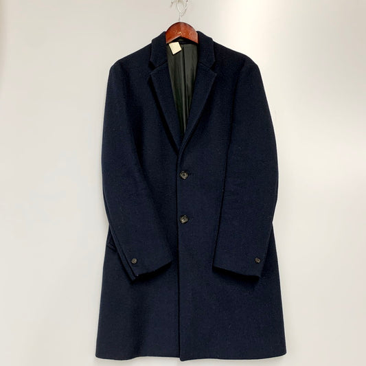 【中古品】【メンズ】 N HOOLYWOOD エヌハリウッド 152-C006 チェスターコート コート アウター 140-240608-mm-1-izu サイズ：38 カラー：ネイビー 万代Net店