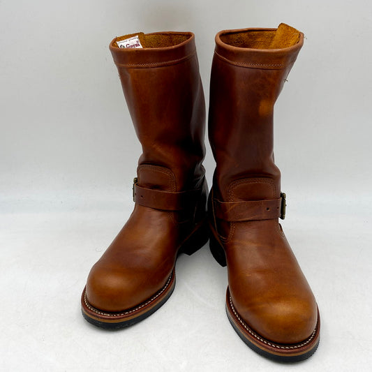 【中古品】【メンズ】 Chippewa チペワ USA製 エンジニアブーツ シューズ 靴 164-240415-mk-11-izu サイズ：6E カラー：ブラウン 万代Net店