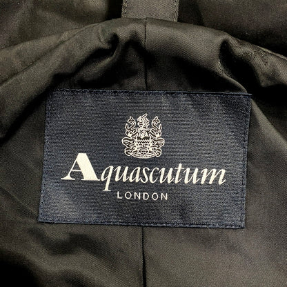 【中古品】【メンズ】 Aquascutum アクアスキュータム A9853210-99 ライナー付き ジャケット アウター 147-240601-mm-7-izu サイズ：34 カラー：BLACK 黒 万代Net店