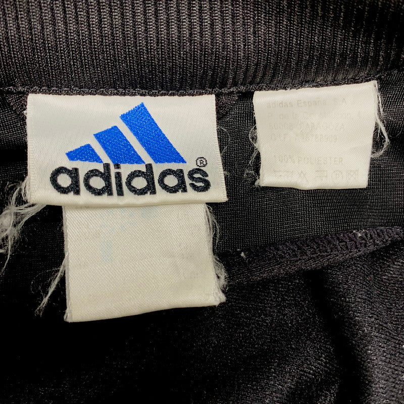 【中古品】【メンズ】 adidas アディダス 90's S/S TRACK JACKET 90年代 ショートスリーブトラックジャケット ジャージ  146-240526-hi-33-izu カラー：ブラック 万代Net店