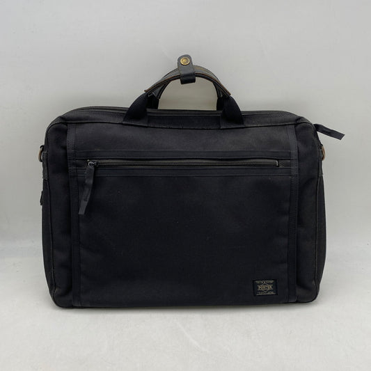 【中古品】【メンズ】 PORTER ポーター BRIEFCASE ブリーフケース ビジネスバッグ 鞄 188-240422-mk-16-izu カラー：ブラック 万代Net店