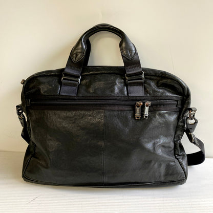 【中古品】【メンズ】 TUMI トゥミ 92611DH2 2WAYレザーブリーフケース ビジネスバッグ 鞄 188-240430-mk-02-izu カラー：ブラック 万代Net店