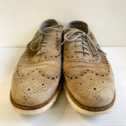 【中古品】【メンズ】 COLE HAAN コールハーン ZEROGRAND ゼログランド シューズ 靴 165-240416-mk-18-izu サイズ：9 1/2 カラー：ベージュ 万代Net店