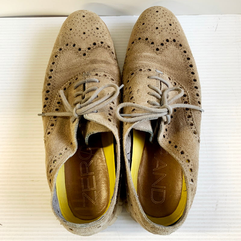 【中古品】【メンズ】 COLE HAAN コールハーン ZEROGRAND ゼログランド シューズ 靴 165-240416-mk-18-izu サイズ：9 1/2 カラー：ベージュ 万代Net店