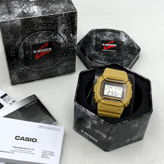 【中古美品】【メンズ】 G-SHOCK ジーショック DW-5600PT-5DR 5600 SERIES クオーツ デジタル時計  196-240428-mk-37-izu カラー：ベージュ 万代Net店