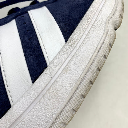 【中古品】【メンズ】 adidas アディダス CAMPUS S HQ8719 キャンパス シュプリーム スニーカー シューズ 靴 161-240420-mk-18-izu サイズ：25cm カラー：DARK BLUE/FOOTWEAR WHITE 万代Net店