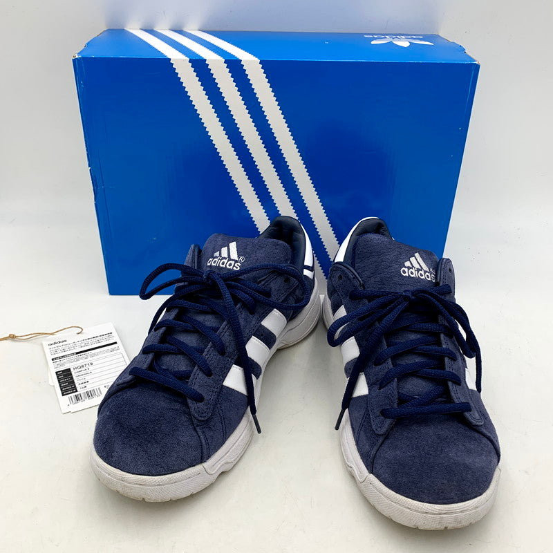 【中古品】【メンズ】 adidas アディダス CAMPUS S HQ8719 キャンパス シュプリーム スニーカー シューズ 靴 161-240420-mk-18-izu サイズ：25cm カラー：DARK BLUE/FOOTWEAR WHITE 万代Net店