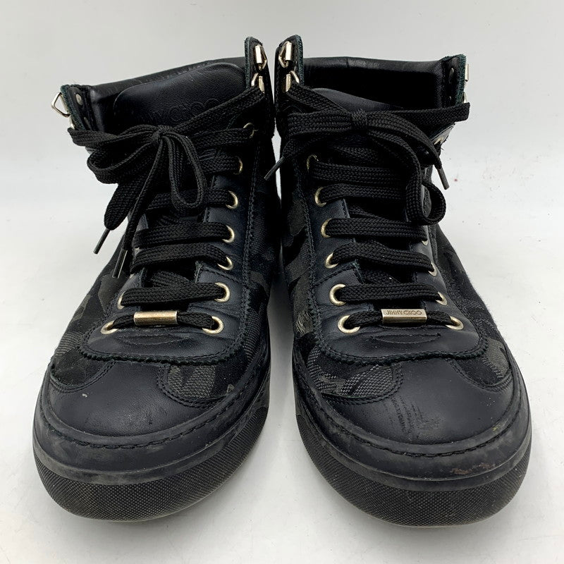 【中古品】【メンズ】 迷彩 スニーカー シューズ 靴 162-240420-mk-20-izu サイズ：40 1/2 カラー：ブラック 万代Net店