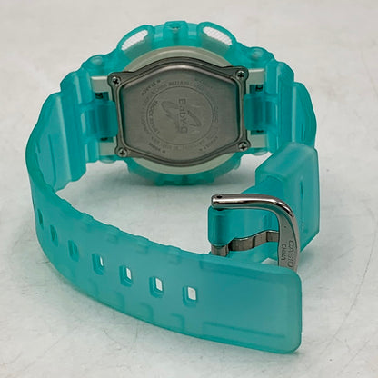 【中古美品】【レディース】 Baby-G ベイビージー SEA GLASS COLORS BA-110SC-2AJF カシオ シーグラス カラーズ アナデジ時計 198-240429-mk-46-izu カラー：ブルースケルトン 万代Net店