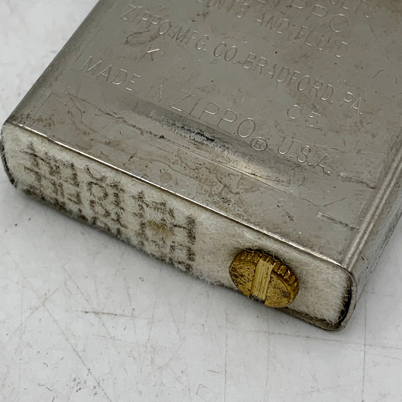 【中古品】【メンズ/レディース】 ZIPPO ジッポ 2006 WORLD BASEBALL CLASSIC ワールド・ベースボール・クラシック 記念 オイルライター 喫煙具  206-240506-hi-06-izu カラー：シルバー 万代Net店