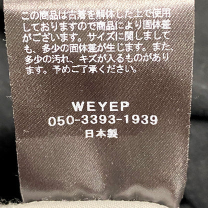 【中古品】【メンズ】  WEYEP R-W-140 ウィエップ ラグランTシャツ カットソー トップス 140-240426-mk-44-izu サイズ：F カラー：ブラック×ホワイト 万代Net店