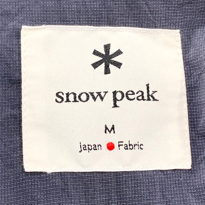 【中古品】【メンズ】 snowpeak スノーピーク BREATHABLE QUICK DRY SHIRT SH-23SU001 ブリーザブル クイック ドライ シャツ 半袖 シャツ トップス 144-240609-mk-28-izu サイズ：M カラー：グレー 万代Net店