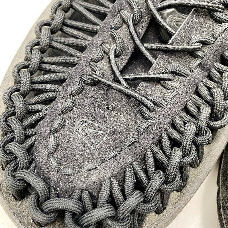 【中古品】【メンズ】 KEEN キーン UNEEK MONO PACK 1014097 ユニークモノパック 靴 シューズ サンダル スポサン アウトドア 164-240428-mk-25-izu サイズ：28.5cm カラー：ブラック 万代Net店