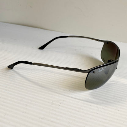 【中古品】【メンズ】 Ray-Ban レイバン RB3542 サングラス アイウェア 203-240503-mk-48-izu サイズ：63ロ15 125 カラー：ブラックメタル 万代Net店