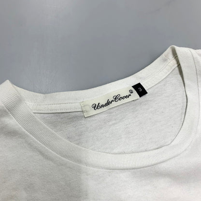 【中古品】【メンズ】 UNDERCOVER アンダーカバー 2001年宇宙の旅 Tシャツ 半袖 トップス 140-240430-mk-30-izu サイズ：3 カラー：ホワイト 万代Net店