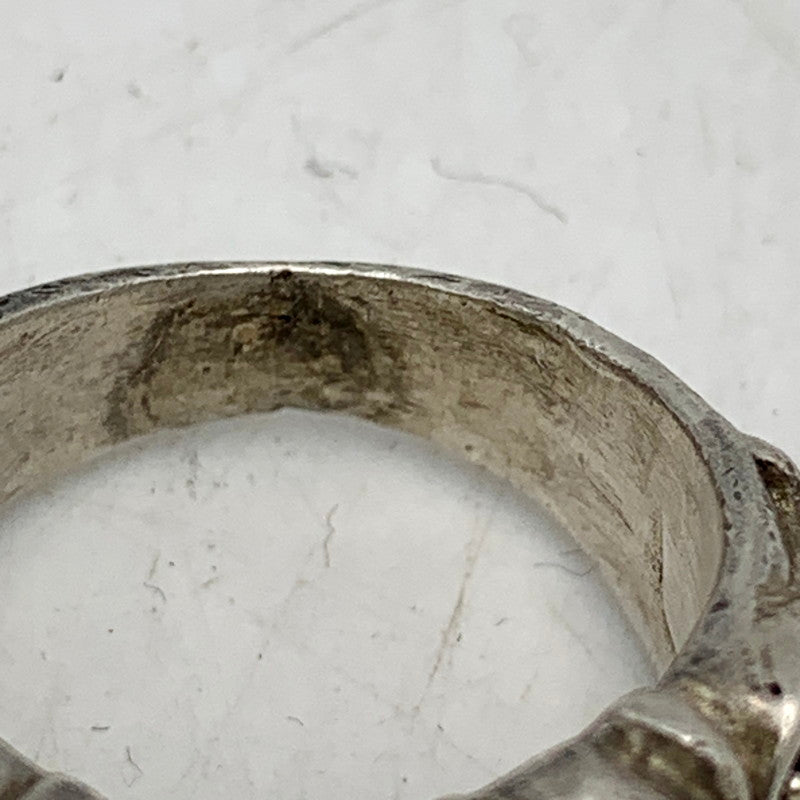 【中古品】【メンズ】  USED SILVER 925 RING シルバー925 リング アクセサリー 192-240506-hi-10-izu サイズ：実寸 約18号 カラー：シルバー 万代Net店