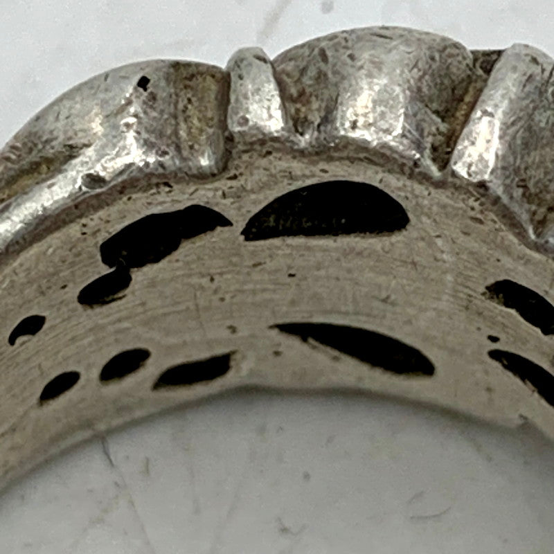 【中古品】【メンズ】  USED SILVER 925 RING シルバー925 リング アクセサリー 192-240506-hi-10-izu サイズ：実寸 約18号 カラー：シルバー 万代Net店