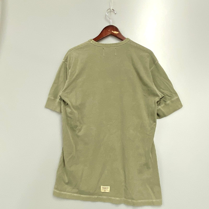 【中古品】【メンズ】 Nigel Cabourn ナイジェルケーボン 8044-21-21000 イギリス軍アーミーTシャツ 半袖Tシャツ トップス 141-240507-mk-46-izu サイズ：XXL カラー：カーキ 万代Net店