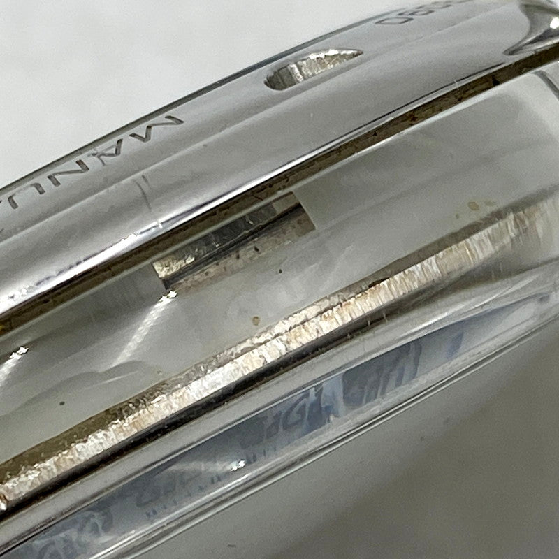 【現状渡し品】【メンズ】 Gaga Milano ガガ・ミラノ REF6090 腕時計 197-240506-mk-02-izu カラー：シルバー/ホワイト 万代Net店