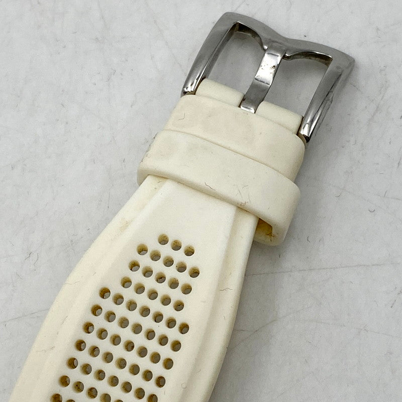 【現状渡し品】【メンズ】 Gaga Milano ガガ・ミラノ REF6090 腕時計 197-240506-mk-02-izu カラー：シルバー/ホワイト 万代Net店