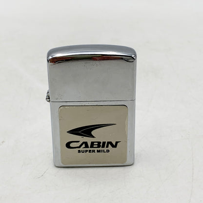 【中古品】【メンズ/レディース】 ZIPPO ジッポ CABIN SUPER MILD キャビン スーパーマイルド セット ライター 喫煙具 206-240604-ay-36-izu カラー：シルバー 万代Net店