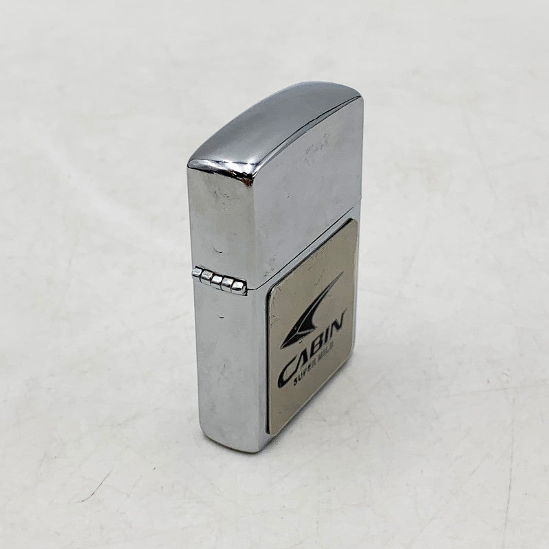 【中古品】【メンズ/レディース】 ZIPPO ジッポ CABIN SUPER MILD キャビン スーパーマイルド セット ライター 喫煙具 206-240604-ay-36-izu カラー：シルバー 万代Net店