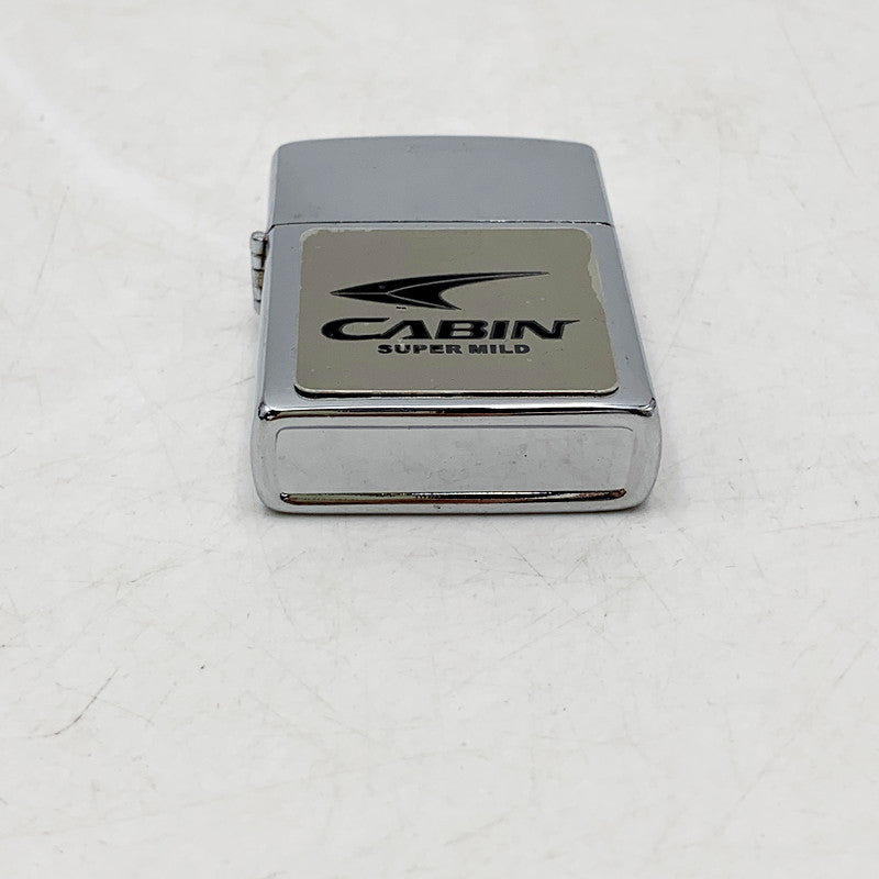 【中古品】【メンズ/レディース】 ZIPPO ジッポ CABIN SUPER MILD キャビン スーパーマイルド セット ライター 喫煙具 206-240604-ay-36-izu カラー：シルバー 万代Net店