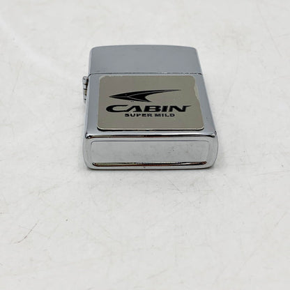 【中古品】【メンズ/レディース】 ZIPPO ジッポ CABIN SUPER MILD キャビン スーパーマイルド セット ライター 喫煙具 206-240604-ay-36-izu カラー：シルバー 万代Net店