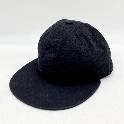 【中古品】【メンズ/レディース】 Ron Herman ロンハーマン CAP キャップ USA製 帽子 服飾雑貨 185-240527-ay-12-izu サイズ：F カラー：ブラック 万代Net店